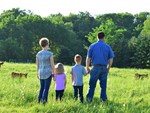 Johnson Family-in pasture-4:3