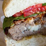 Blue Cheese Stuffed Chipoltle BBQ Burger 300x300