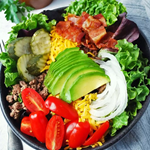 California Beef Burger Bowl