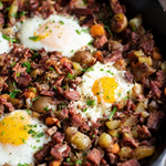 Corned Beef Hash and Eggs