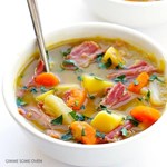 Slow Cooker Corned Beef and Cabbage Soup-1:1